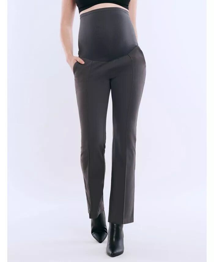 Женские облегающие брюки Mia Secret Fit Over the Belly Slim Straight Leg Pant - Материнство и Материнство Motherhood Maternity, серый
Женские облегающие брюки Mia Secret Fit Over the Belly Slim Straight Leg Pant - Материнство и Материнство Motherhood Maternity, серый