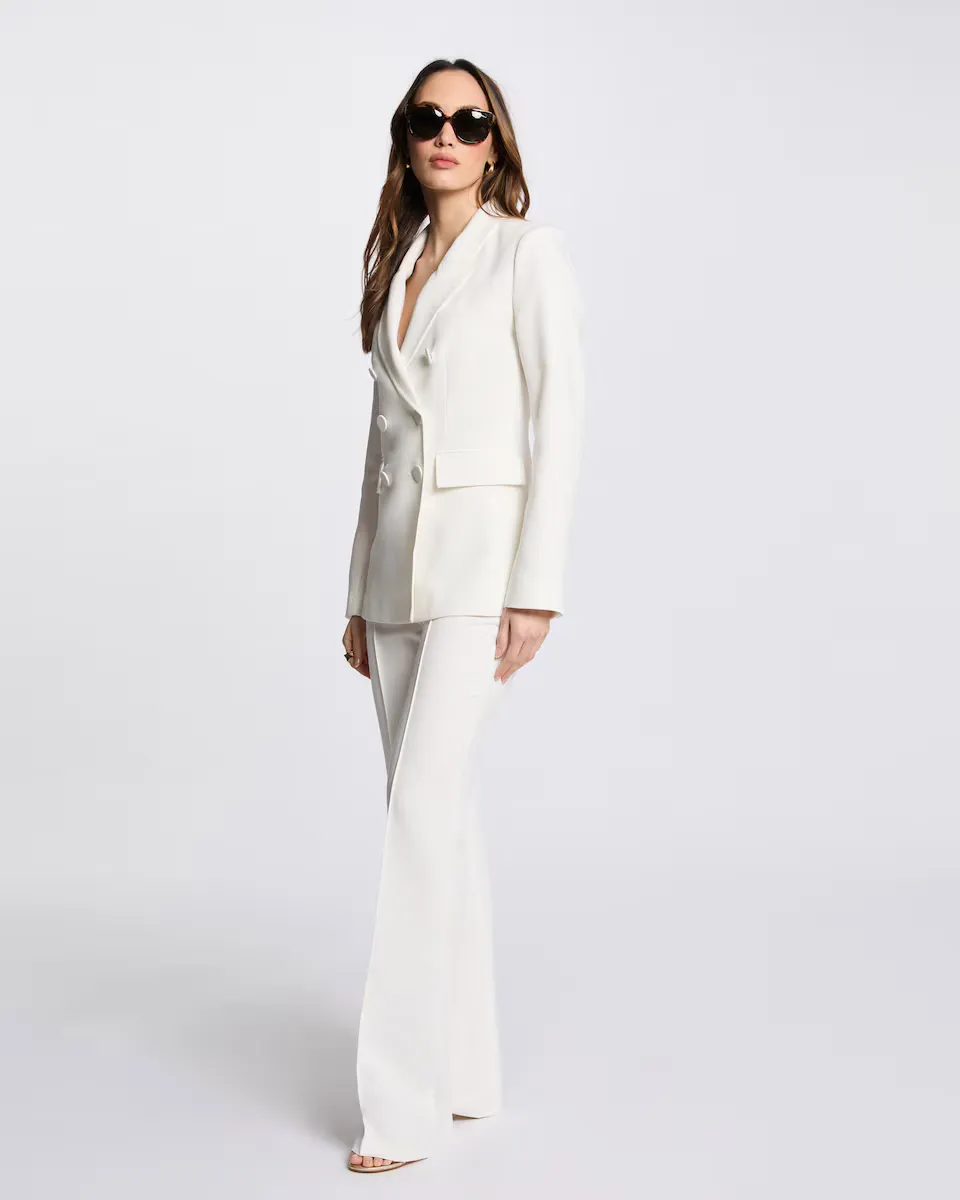 Женские брюки-клеш с высокой талией Morgan, белый
Женские брюки-клеш с высокой талией Morgan, белый