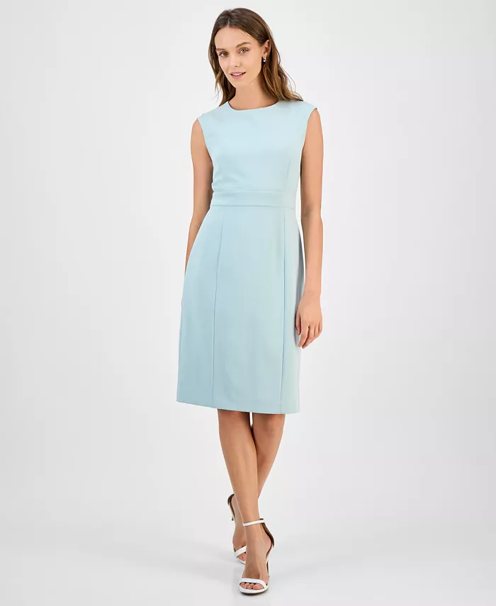 Женское платье-футляр без рукавов с круглым вырезом, Regular & Petite Kasper, синий
Женское платье-футляр без рукавов с круглым вырезом, Regular & Petite Kasper, синий