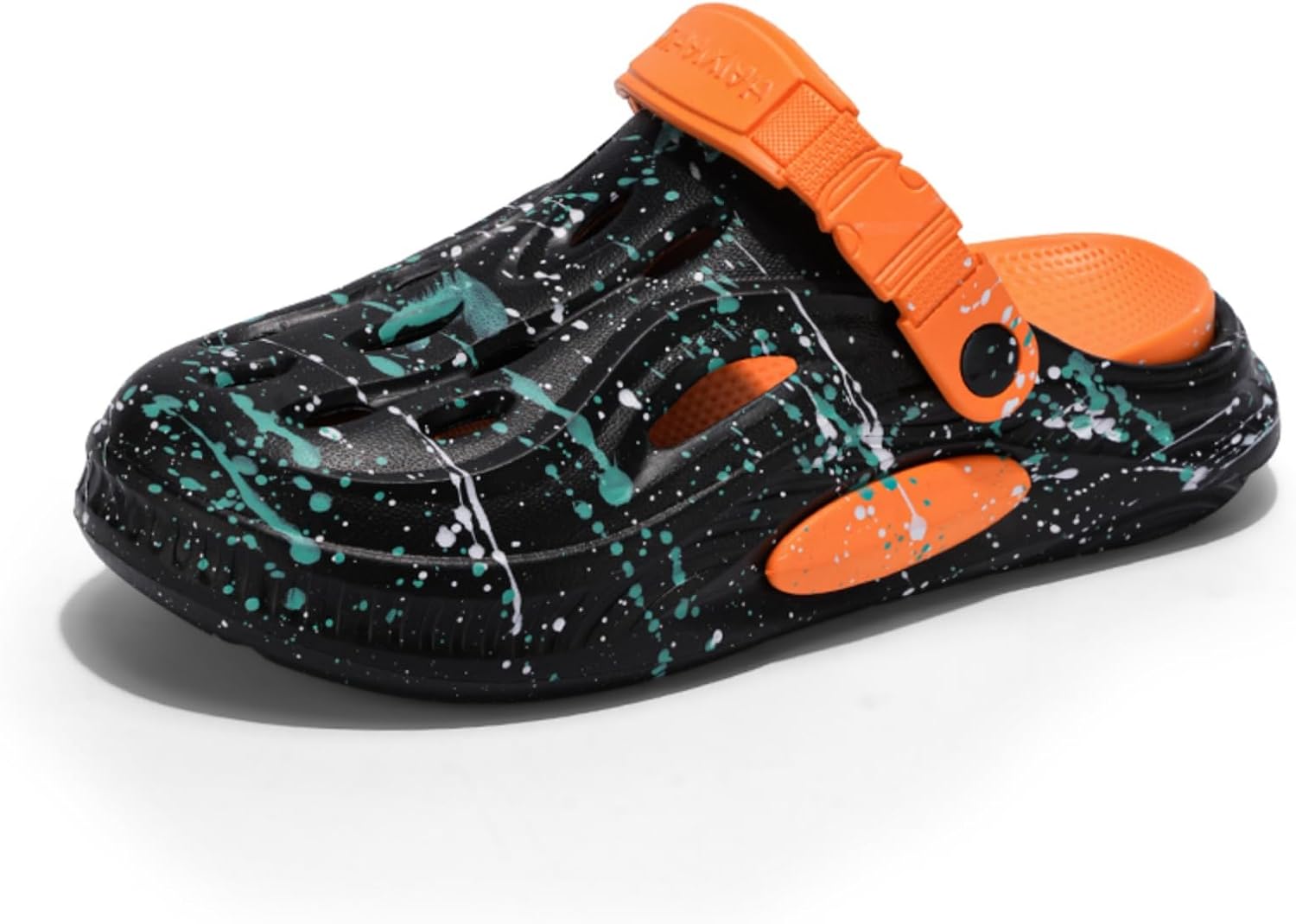 Мужские комфортные сабо Khwfjas Fashion на платформе в стиле брызг-чернил, изготовленные из материала EVA, Шлепацы, повседневные тапочки, пляжная обувь, стильные сандалии, черный
Мужские комфортные сабо Khwfjas Fashion на платформе в стиле брызг-чернил, изготовленные из материала EVA, Шлепацы, повседневные тапочки, пляжная обувь, стильные сандалии, черный