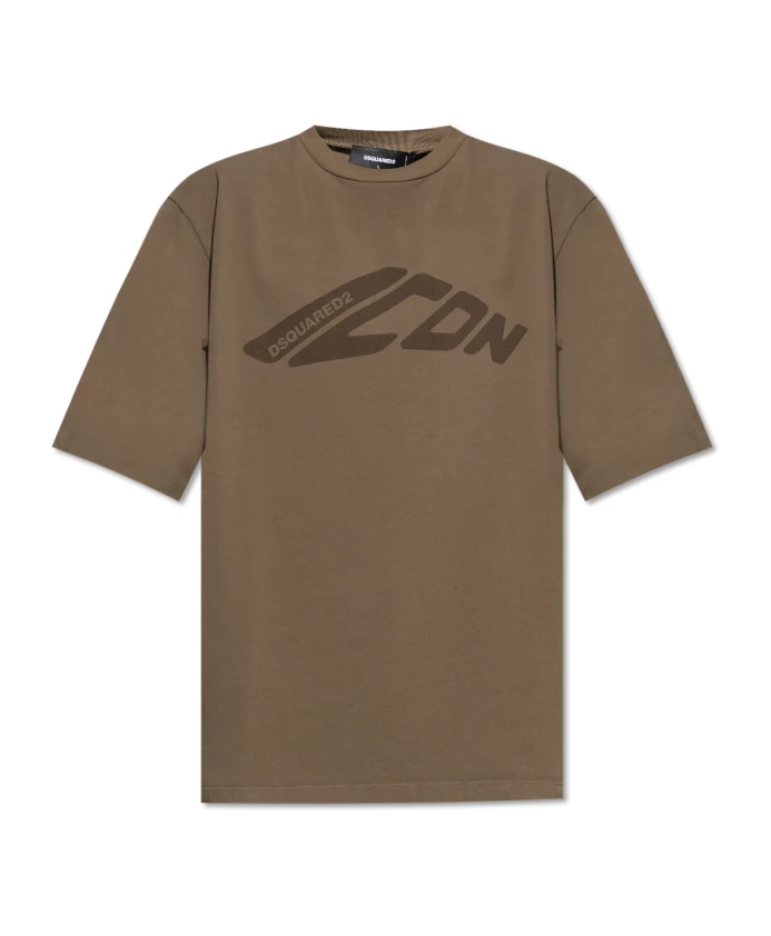 Футболка с логотипом Dsquared2, зеленый
Футболка с логотипом Dsquared2, зеленый