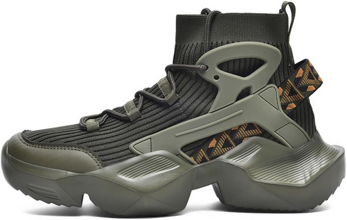 Мужские кроссовки Y2K футуристического стиля с высоким верхом, дышащий вязаный материал и PU-верх, подошва с амортизацией на 4 см для дополнительного роста, для уличного стиля, путешествий и активного отдыха с геометрическим дизайном Ctkvbmeoi,...
Мужские кроссовки Y2K футуристического стиля с высоким верхом, дышащий вязаный материал и PU-верх, подошва с амортизацией на 4 см для дополнительного роста, для уличного стиля, путешествий и активного отдыха с геометрическим дизайном Ctkvbmeoi,...