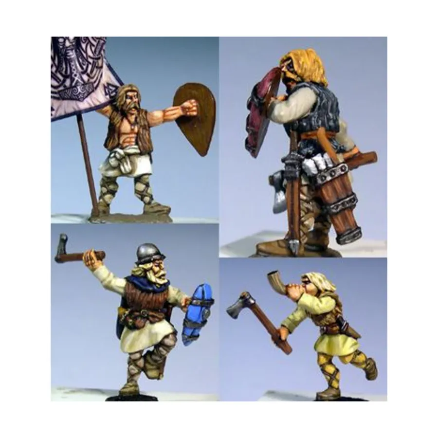 Командование племенных воинов, Gripping Beast Miniatures - Medieval Russians & Tribal Warriors (28mm)
Командование племенных воинов, Gripping Beast Miniatures - Medieval Russians & Tribal Warriors (28mm)