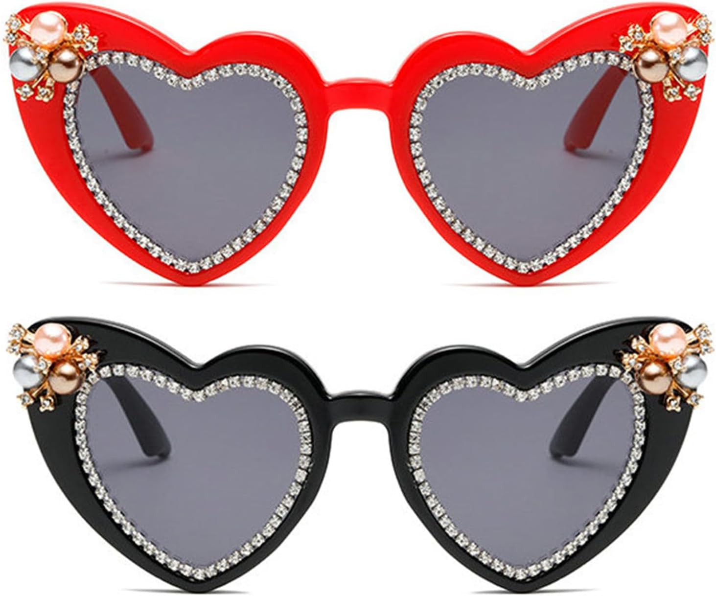 Солнцезащитные очки Willochra в форме сердца со стразами для женщин. Солнцезащитные очки в форме сердца со стразами. Солнцезащитные очки, украшенные драгоценными камнями. Очки в форме сердца, 2pcs-black&red
Солнцезащитные очки Willochra в форме сердца со стразами для женщин. Солнцезащитные очки в форме сердца со стразами. Солнцезащитные очки, украшенные драгоценными камнями. Очки в форме сердца, 2pcs-black&red
