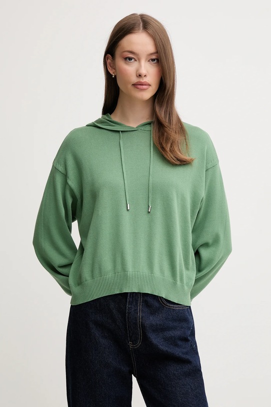 Хлопковый свитер United Colors Of Benetton, зеленый
Хлопковый свитер United Colors Of Benetton, зеленый