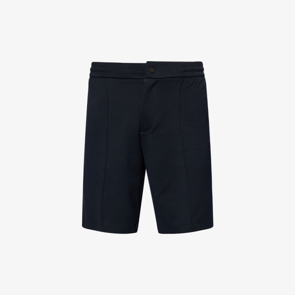 Шорты Emporio Armani из хлопка классического кроя, темно-синий
Шорты Emporio Armani из хлопка классического кроя, темно-синий