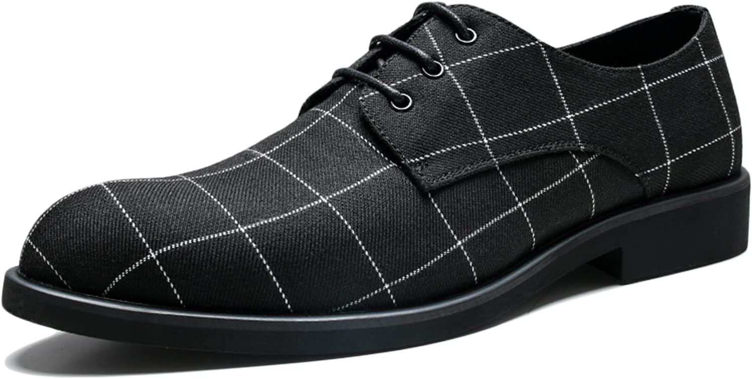 Мужские классические свадебные формальные кожаные туфли на шнуровке Oxfords, деловые туфли с крылатым носком для выпускного или вечеринки, черные - US8.5-9/UK7.5-8/EU41 Wknbeu
Мужские классические свадебные формальные кожаные туфли на шнуровке Oxfords, деловые туфли с крылатым носком для выпускного или вечеринки, черные - US8.5-9/UK7.5-8/EU41 Wknbeu