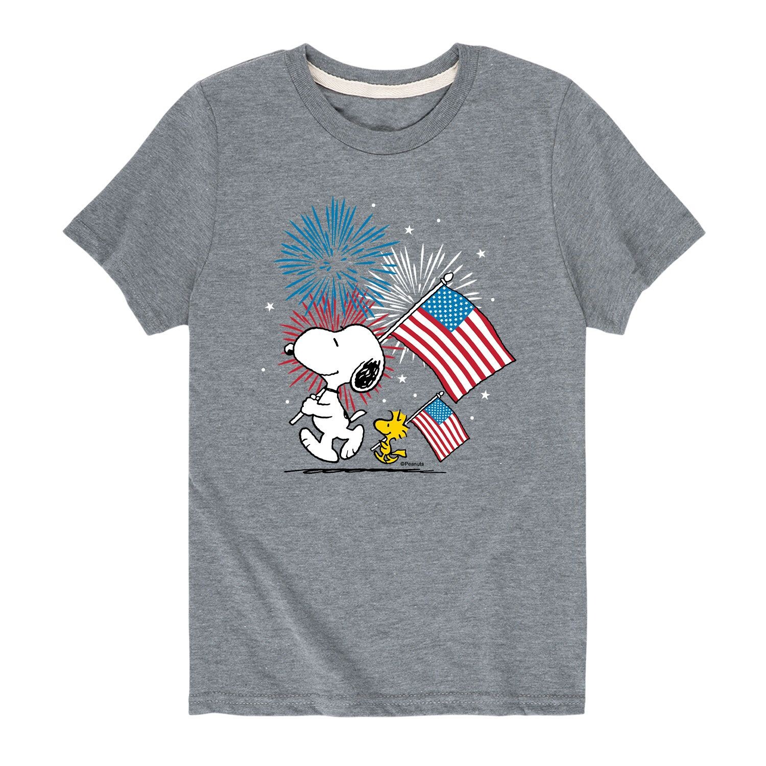 Футболка с рисунком Peanuts Snoopy and Woodstock для мальчиков 8–20 лет, четвертое июля Licensed Character
Футболка с рисунком Peanuts Snoopy and Woodstock для мальчиков 8–20 лет, четвертое июля Licensed Character