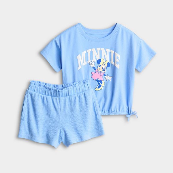 Комплект с коротким рукавом и шортами Disney's Minnie Mouse для девочки Disney/Jumping Beans
Комплект с коротким рукавом и шортами Disney's Minnie Mouse для девочки Disney/Jumping Beans