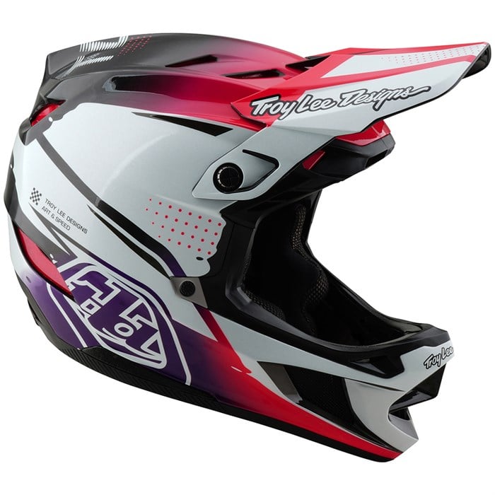 Велосипедный шлем D4 Carbon Mips Troy Lee Designs, Drip White 
Велосипедный шлем D4 Carbon Mips Troy Lee Designs, Drip White
