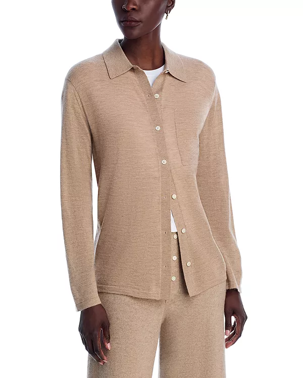 Кашемировая рубашка Showtime Guest In Residence, бежевый
Кашемировая рубашка Showtime Guest In Residence, бежевый