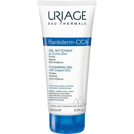 BariгDerm Cica-гель очищающий 200мл, Uriage
BariгDerm Cica-гель очищающий 200мл, Uriage