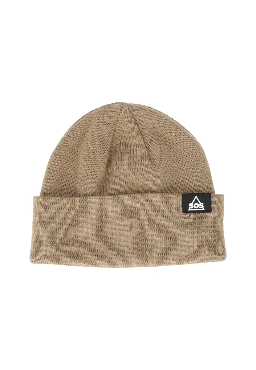 SOS вязаная шапка "Golte" из переработанного полиэстера, коричневый
SOS вязаная шапка "Golte" из переработанного полиэстера, коричневый