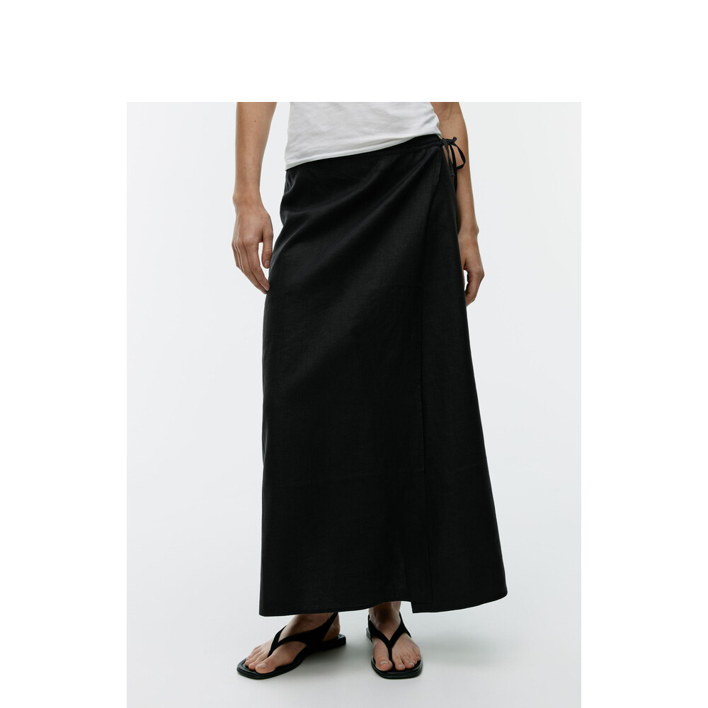 Юбка льняная Arket на шнуровке, черный
Юбка льняная Arket на шнуровке, черный