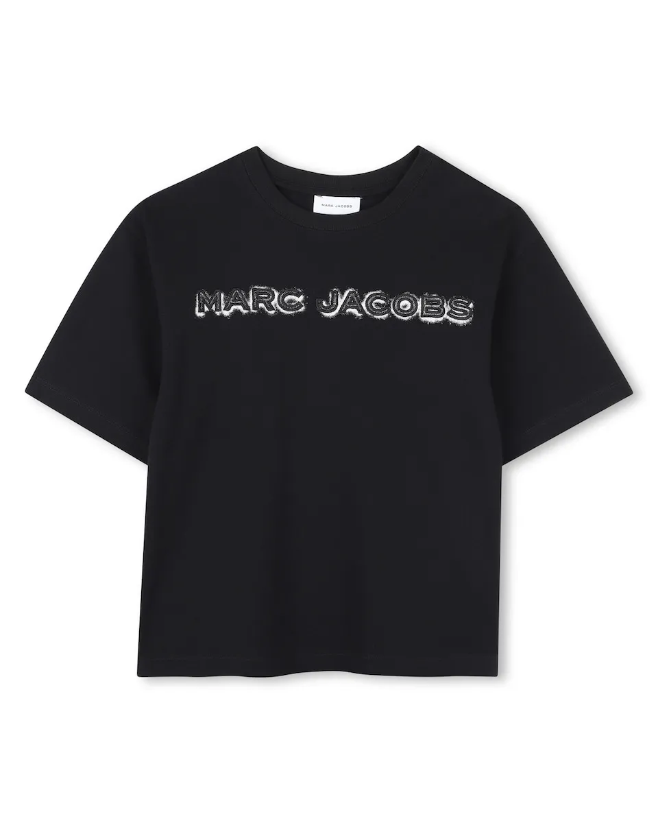 Детская футболка кремового цвета из хлопка Marc Jacobs
Детская футболка кремового цвета из хлопка Marc Jacobs