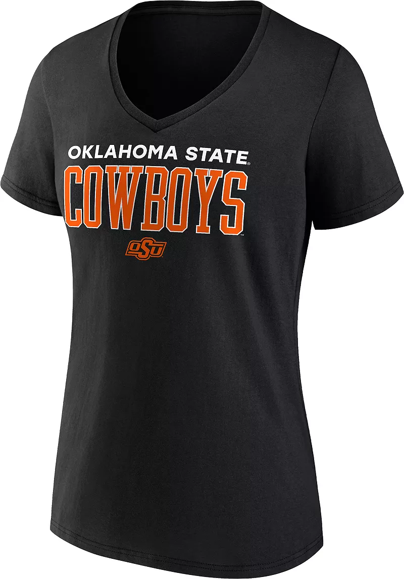 Черная футболка с промо-логотипом женской команды NCAA Oklahoma State Cowboys Fanatics
Черная футболка с промо-логотипом женской команды NCAA Oklahoma State Cowboys Fanatics