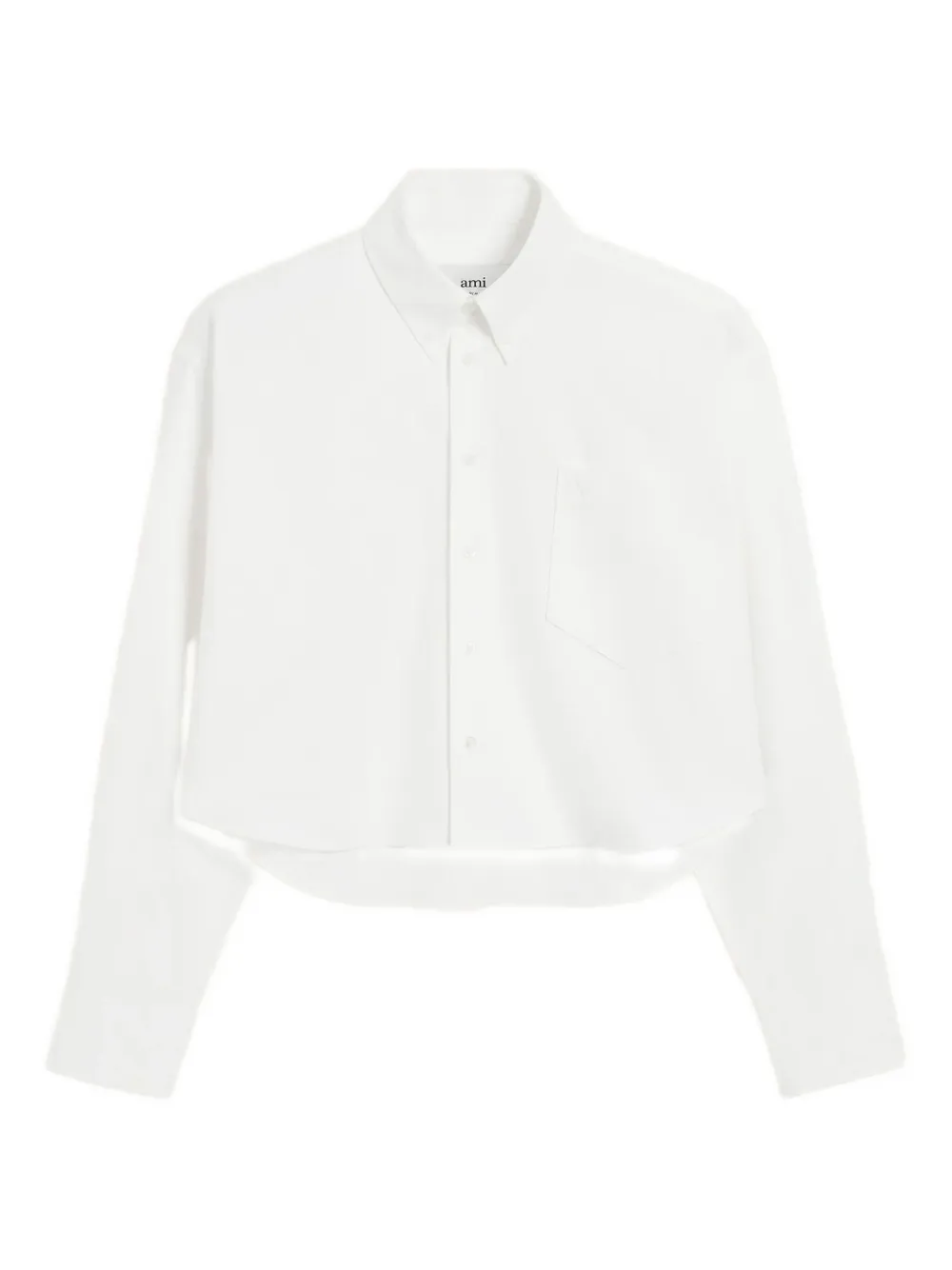 Укороченная рубашка Ami de Coeur Ami Paris, белый
Укороченная рубашка Ami de Coeur Ami Paris, белый