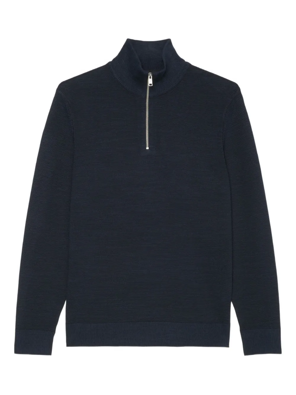 Свитер с воротником на молнии Marc O'Polo, синий
Свитер с воротником на молнии Marc O'Polo, синий