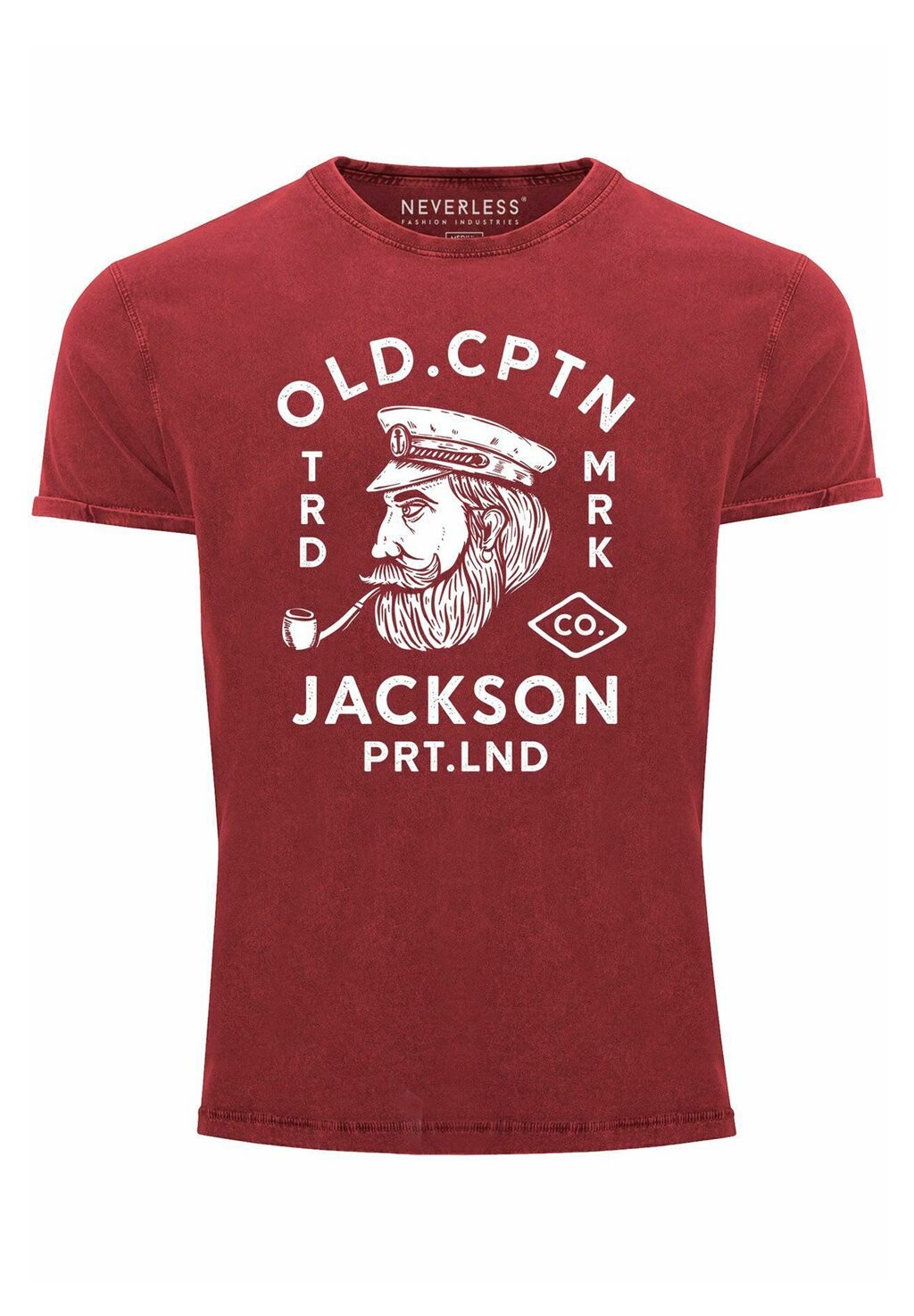 Футболка с принтом VINTAGE KAPITÄN MOTIV AUFDRUCK OLD CPTN JACKSON RET Neverless, красный
Футболка с принтом VINTAGE KAPITÄN MOTIV AUFDRUCK OLD CPTN JACKSON RET Neverless, красный