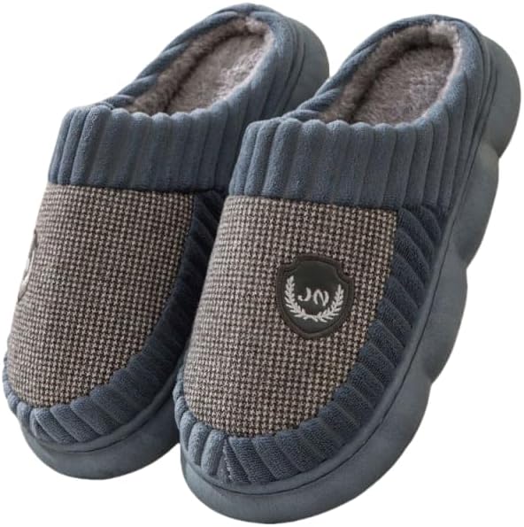 Домашние тапочки с эффектом памяти, мягкие и плюшевые, уютные, с противоскользящей подошвой, для мужчин, зимние, для дома Azttoztto, темно-синий
Домашние тапочки с эффектом памяти, мягкие и плюшевые, уютные, с противоскользящей подошвой, для мужчин, зимние, для дома Azttoztto, темно-синий