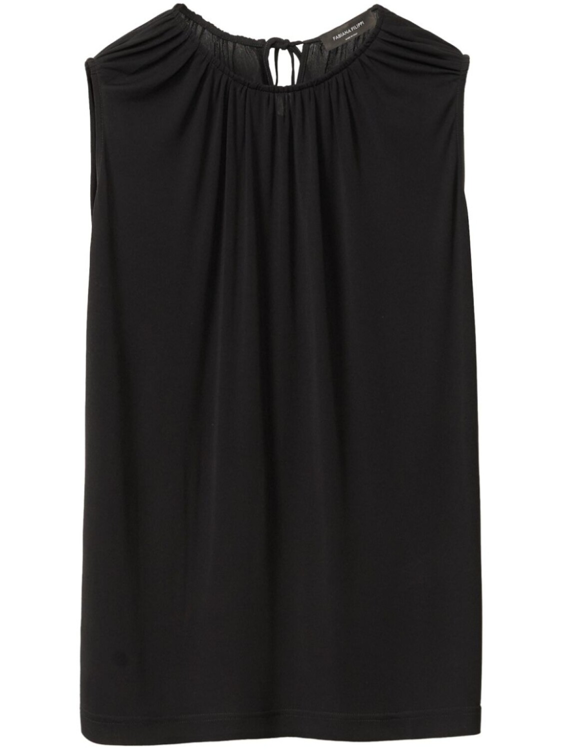 Fabiana Filippi топ с драпировкой, черный
Fabiana Filippi топ с драпировкой, черный