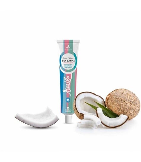 Зубная паста с фтором, в тюбике, кокос, 75 мл Ben&Anna
Зубная паста с фтором, в тюбике, кокос, 75 мл Ben&Anna