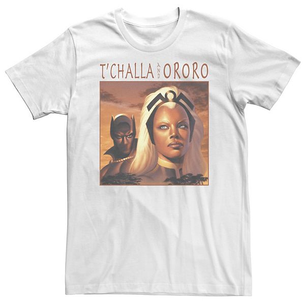 Футболка с простым портретом T'Challa и Ororo Big & Tall Marvel
Футболка с простым портретом T'Challa и Ororo Big & Tall Marvel