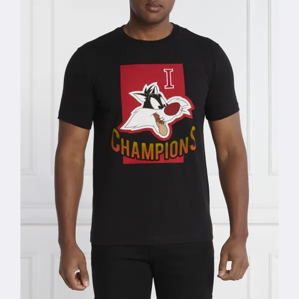 Футболка стандартного кроя Iceberg, черный
Футболка стандартного кроя Iceberg, черный