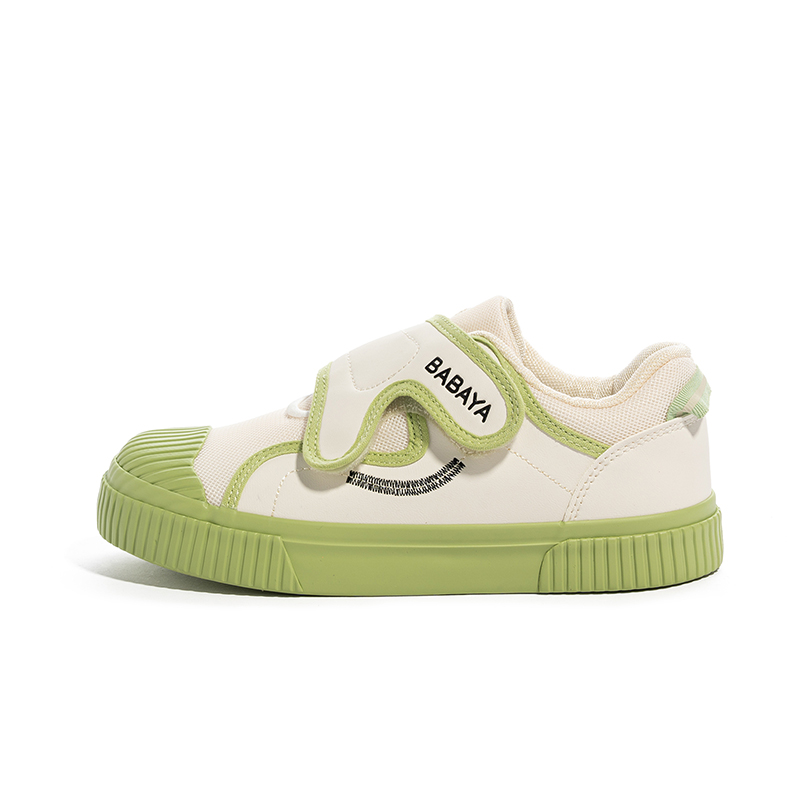Нескользящие легкие низкие детские кроссовки для скейтбординга для подростков Babaya, бежевый/зеленый 
Нескользящие легкие низкие детские кроссовки для скейтбординга для подростков Babaya, бежевый/зеленый