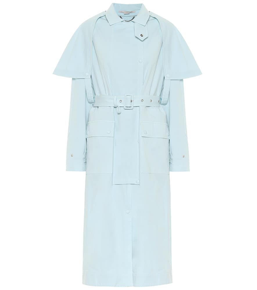 Тренч из стрейч-хлопка Stacey Stella McCartney, Light Mint
Тренч из стрейч-хлопка Stacey Stella McCartney, Light Mint