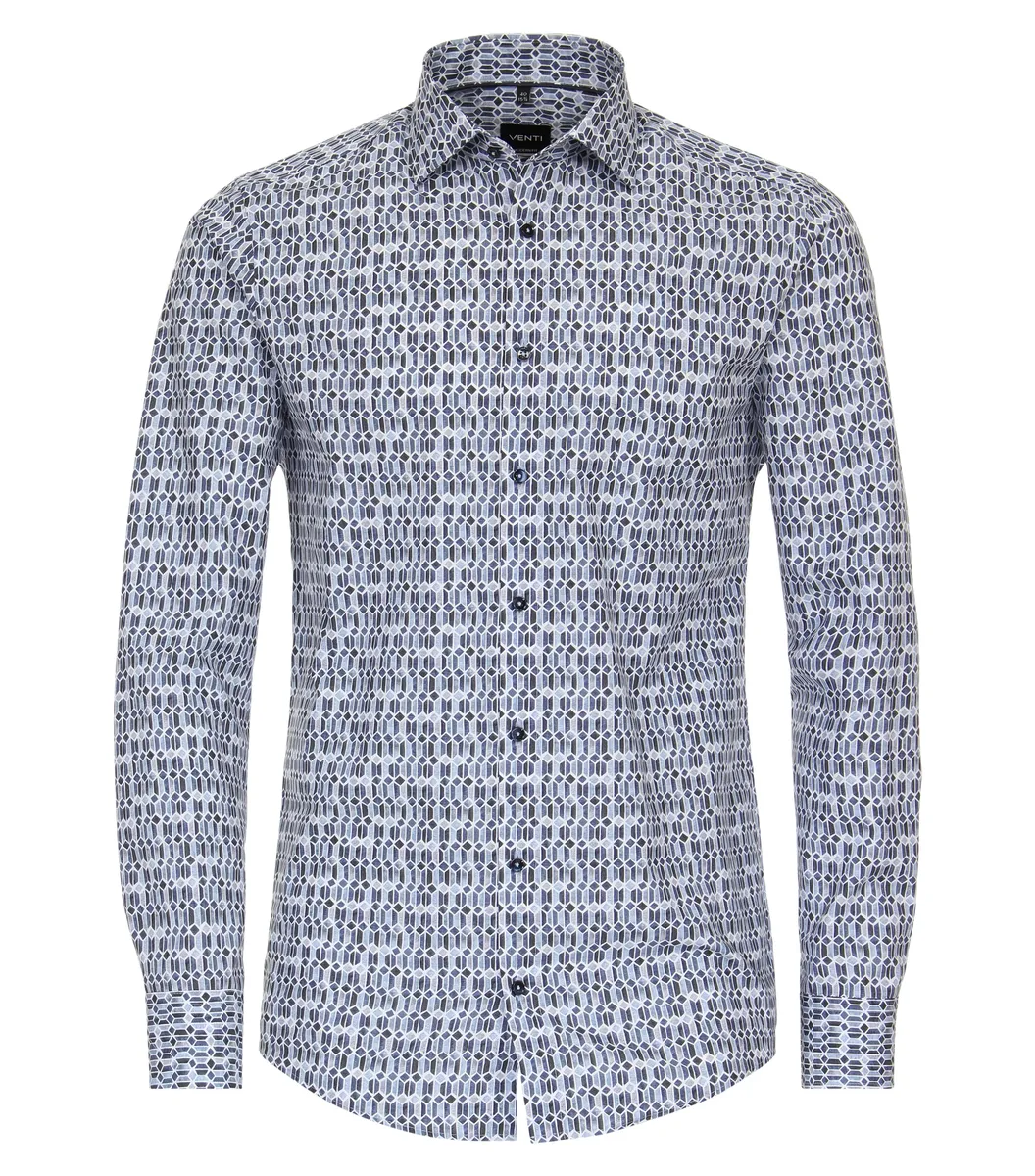 Деловая рубашка VENTI "Деловая рубашка VENTI принт", синий
Деловая рубашка VENTI "Деловая рубашка VENTI принт", синий