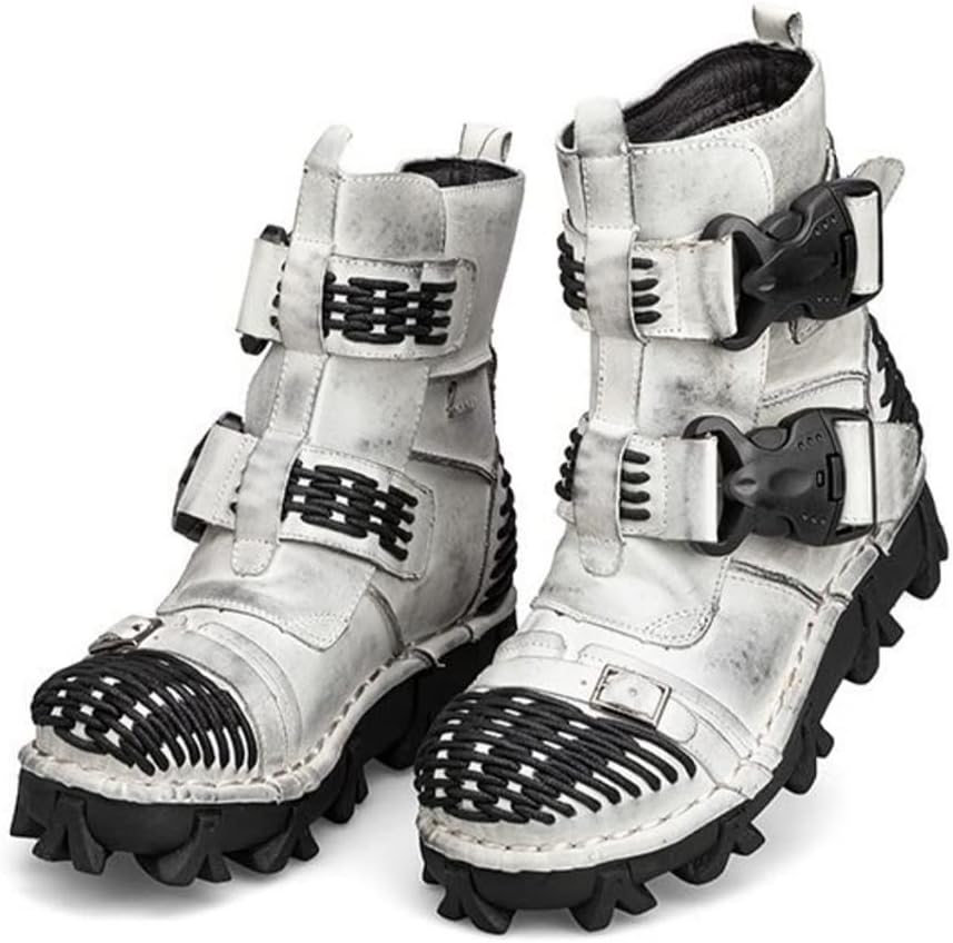 Мужские кожаные ботинки в винтажном стиле, тактические военные походные ботинки на шнуровке, модные кожаные ботинки средней высоты Hfuhlk, серый
Мужские кожаные ботинки в винтажном стиле, тактические военные походные ботинки на шнуровке, модные кожаные ботинки средней высоты Hfuhlk, серый