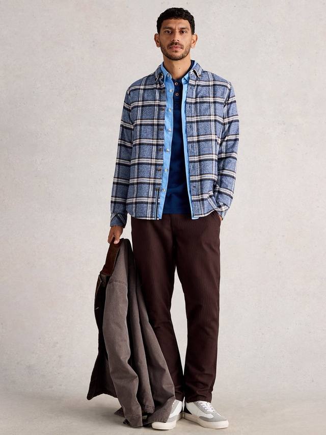 Бартон клетчатая хлопковая рубашка White Stuff
Бартон клетчатая хлопковая рубашка White Stuff