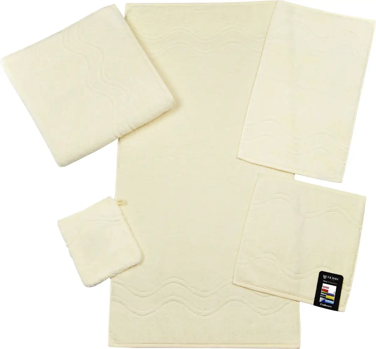 Платок ROSS "Ощущение кашемира", (6 шт.), с волнистой каймой 30х30 см (6 шт.), цвет champagner
Платок ROSS "Ощущение кашемира", (6 шт.), с волнистой каймой 30х30 см (6 шт.), цвет champagner