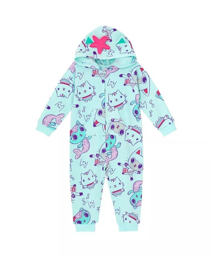 Комбинезон на молнии для девочек Pandy Paws Cakey Cat MerCat Dreamworks Gabby's Dollhouse, синий
Комбинезон на молнии для девочек Pandy Paws Cakey Cat MerCat Dreamworks Gabby's Dollhouse, синий
