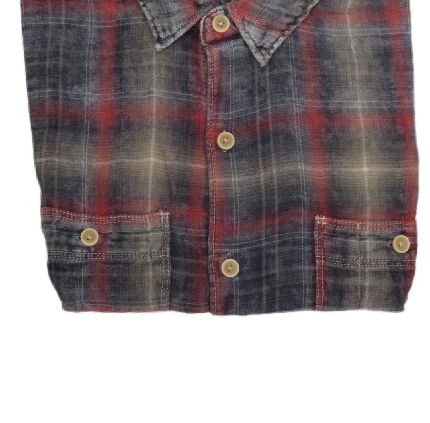 Мужская спортивная рубашка с 2 карманами Redrock (красный/индиго) True Grit
Мужская спортивная рубашка с 2 карманами Redrock (красный/индиго) True Grit