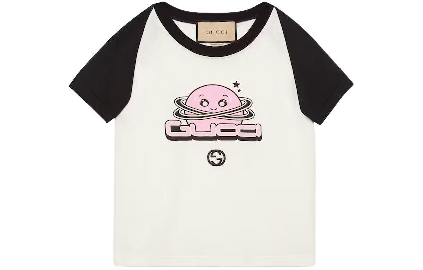 Футболка женская Gucci, белый 
Футболка женская Gucci, белый