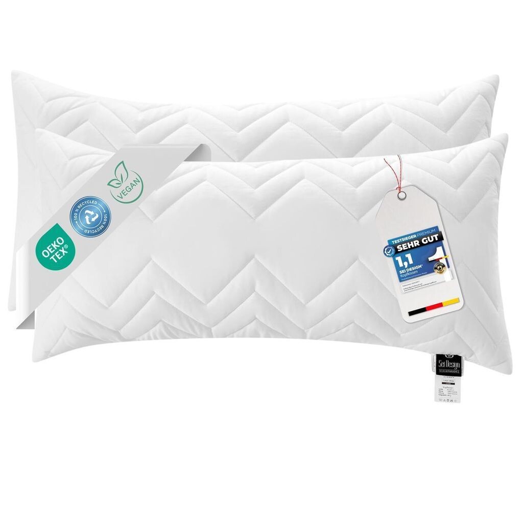 Комплект подушек 2 NORDIC 40x80, двойная упаковка Sei Design Heimtextilien
Комплект подушек 2 NORDIC 40x80, двойная упаковка Sei Design Heimtextilien