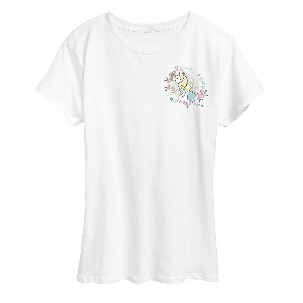Женская футболка с рисунком Disney's «Алиса в стране чудес», белый
Женская футболка с рисунком Disney's «Алиса в стране чудес», белый