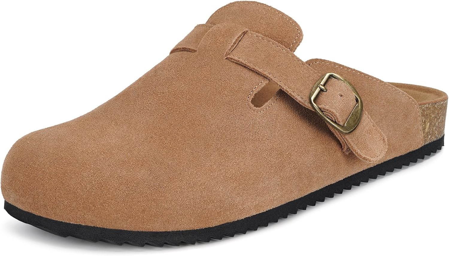 Женские замшевые клоги, мужские мюли из натуральной кожи с пробковой стелькой и поддержкой свода стопы Intini, светло-коричневый
Женские замшевые клоги, мужские мюли из натуральной кожи с пробковой стелькой и поддержкой свода стопы Intini, светло-коричневый