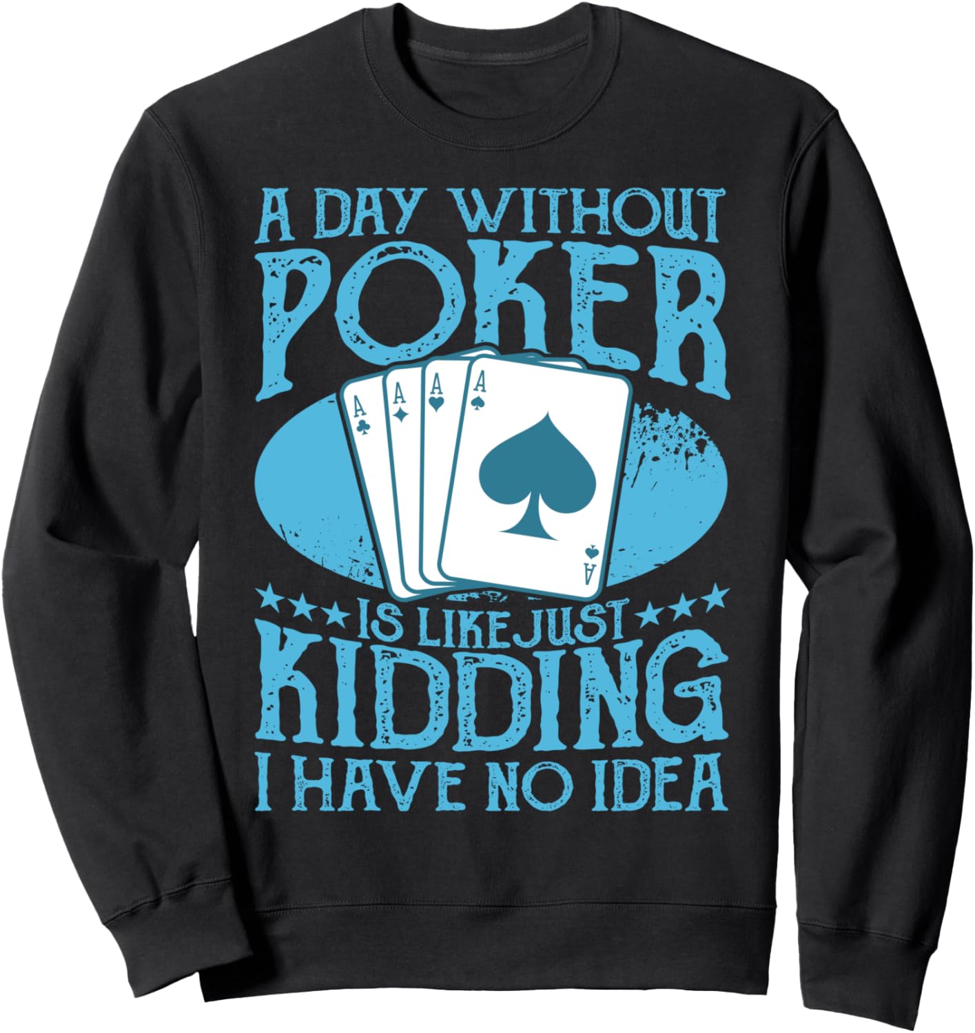 Свитера «День без покера» Толстовка с изображением игрока в покер и азартного игрока A Day Without Poker Poker Gifts, черный
Свитера «День без покера» Толстовка с изображением игрока в покер и азартного игрока A Day Without Poker Poker Gifts, черный