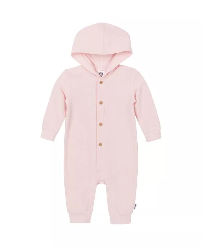 Комбинезон с капюшоном и длинными рукавами для маленьких девочек Gerber, розовый
Комбинезон с капюшоном и длинными рукавами для маленьких девочек Gerber, розовый