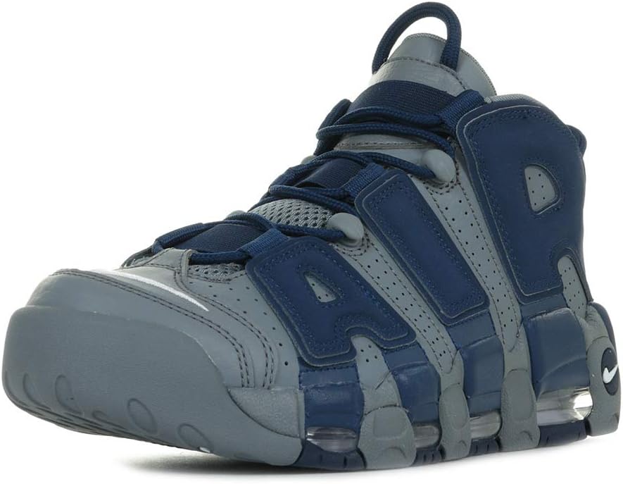 Кроссовки Nike Air More Uptempo '96 для мужчин, Cool Grey/Midnight Navy-White
Кроссовки Nike Air More Uptempo '96 для мужчин, Cool Grey/Midnight Navy-White