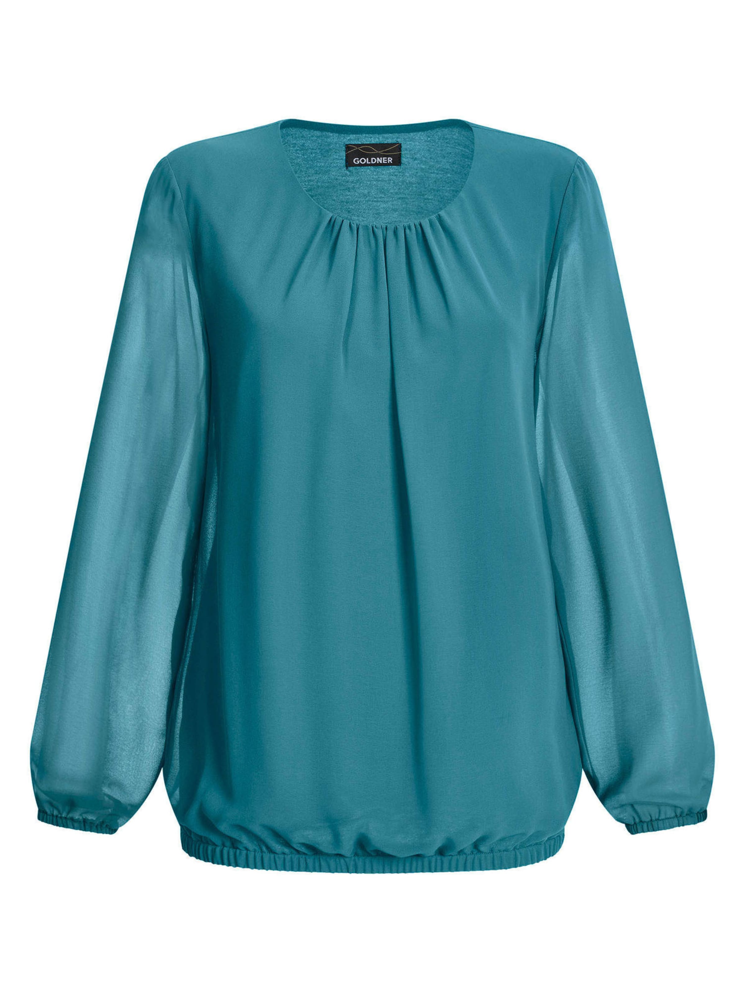 Goldner Блузка в цвете Petrol
Goldner Блузка в цвете Petrol