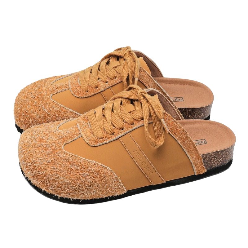 ABCYLM Резиновая подошва кожаные заплатки устойчивые к истиранию закрытые тапочки унисекс коричневые, цвет Brown
ABCYLM Резиновая подошва кожаные заплатки устойчивые к истиранию закрытые тапочки унисекс коричневые, цвет Brown