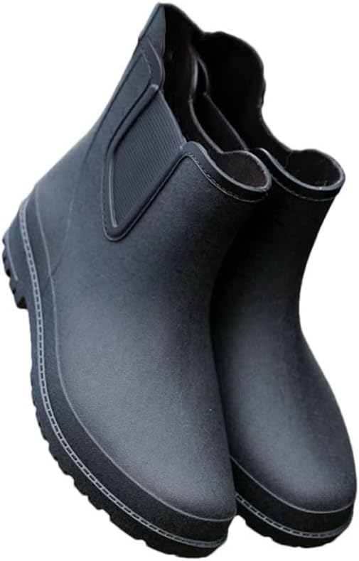 Мужские короткие непромокаемые резиновые сапоги с нескользящей подошвой, водонепроницаемые, зимние, для кухни, износостойкая рабочая обувь Generic, черный
Мужские короткие непромокаемые резиновые сапоги с нескользящей подошвой, водонепроницаемые, зимние, для кухни, износостойкая рабочая обувь Generic, черный