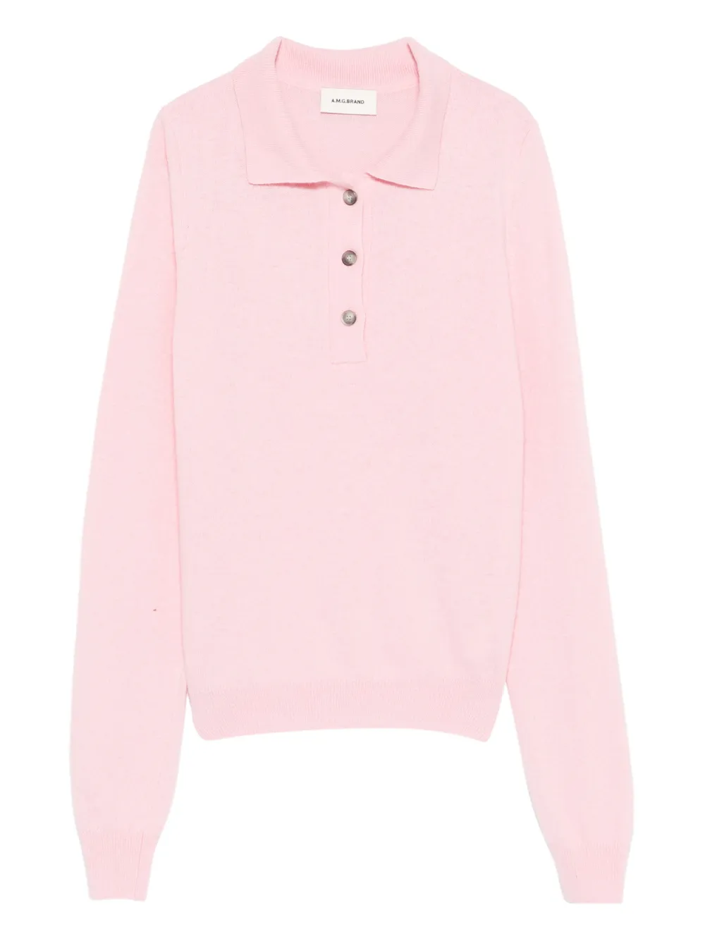 Поло на пуговицах A.M.G., розовый
Поло на пуговицах A.M.G., розовый