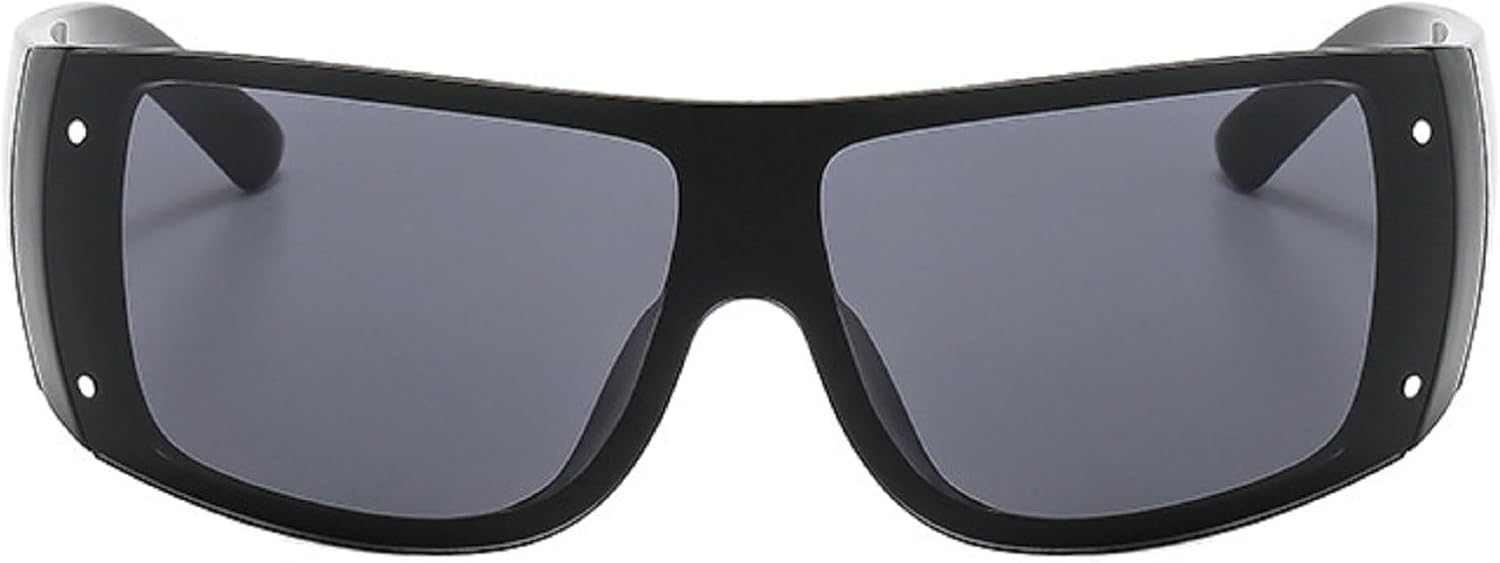 Женские солнцезащитные очки обтекаемой формы, большие цельные солнцезащитные очки, модный стиль для занятий спортом на открытом воздухе, ветрозащитные очки mincl, Black
Женские солнцезащитные очки обтекаемой формы, большие цельные солнцезащитные очки, модный стиль для занятий спортом на открытом воздухе, ветрозащитные очки mincl, Black