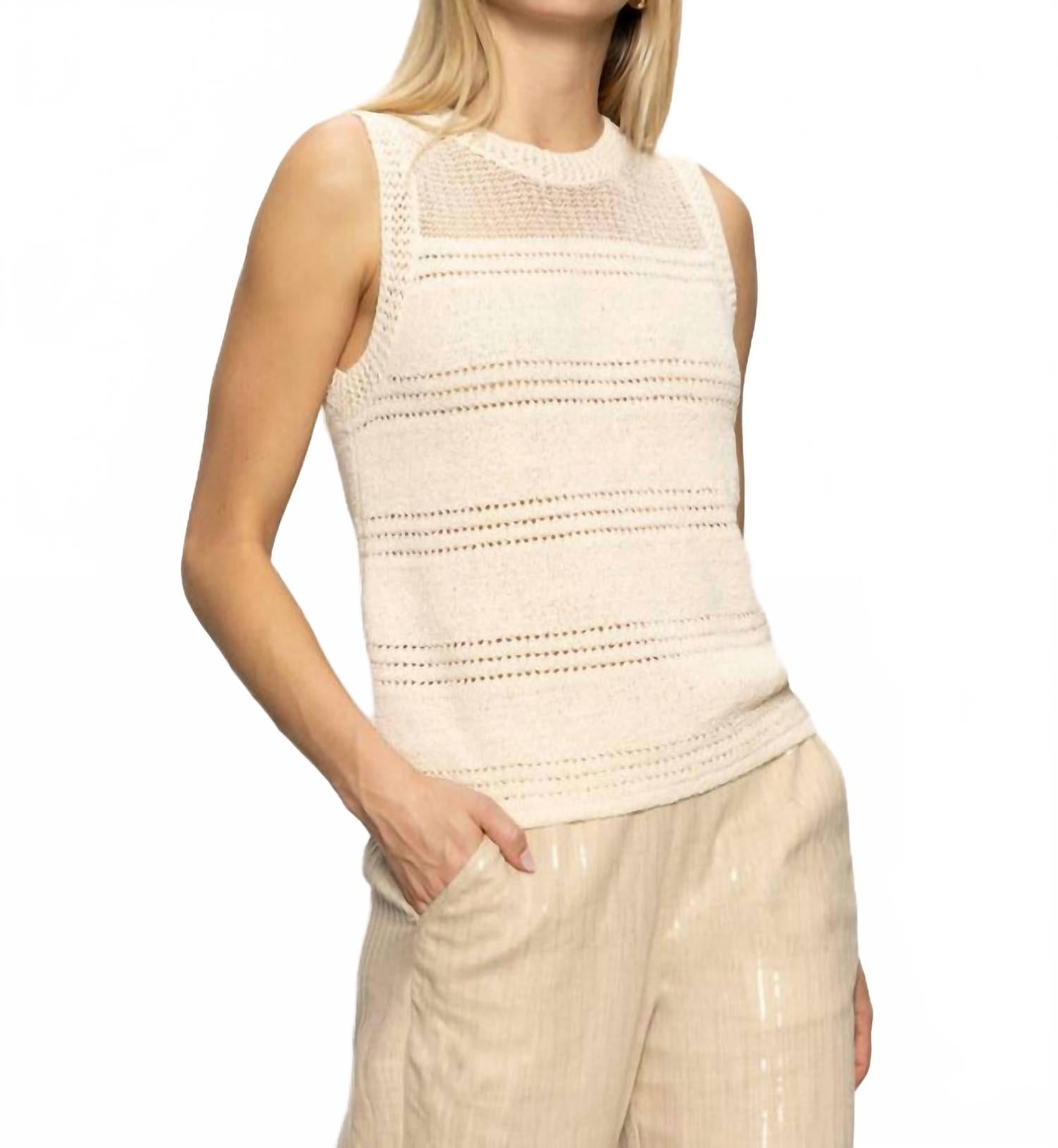 Летний свитер из ракушек Waves Of Shell в технике макраме Sanctuary, Macrame
Летний свитер из ракушек Waves Of Shell в технике макраме Sanctuary, Macrame