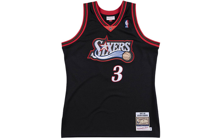 Футболка NBA Philadelphia 76ers 97 Allen Iverson Mitchell Ness, черный
Футболка NBA Philadelphia 76ers 97 Allen Iverson Mitchell Ness, черный